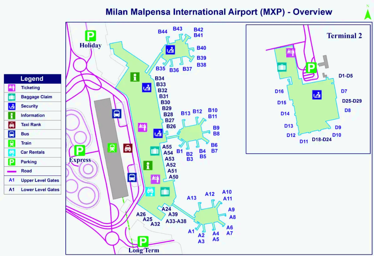 Milano-Malpensa lufthavn