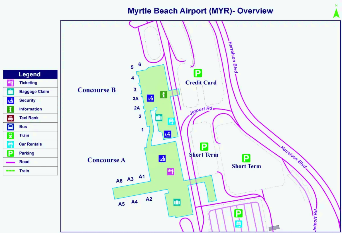 Internationaler Flughafen Myrtle Beach