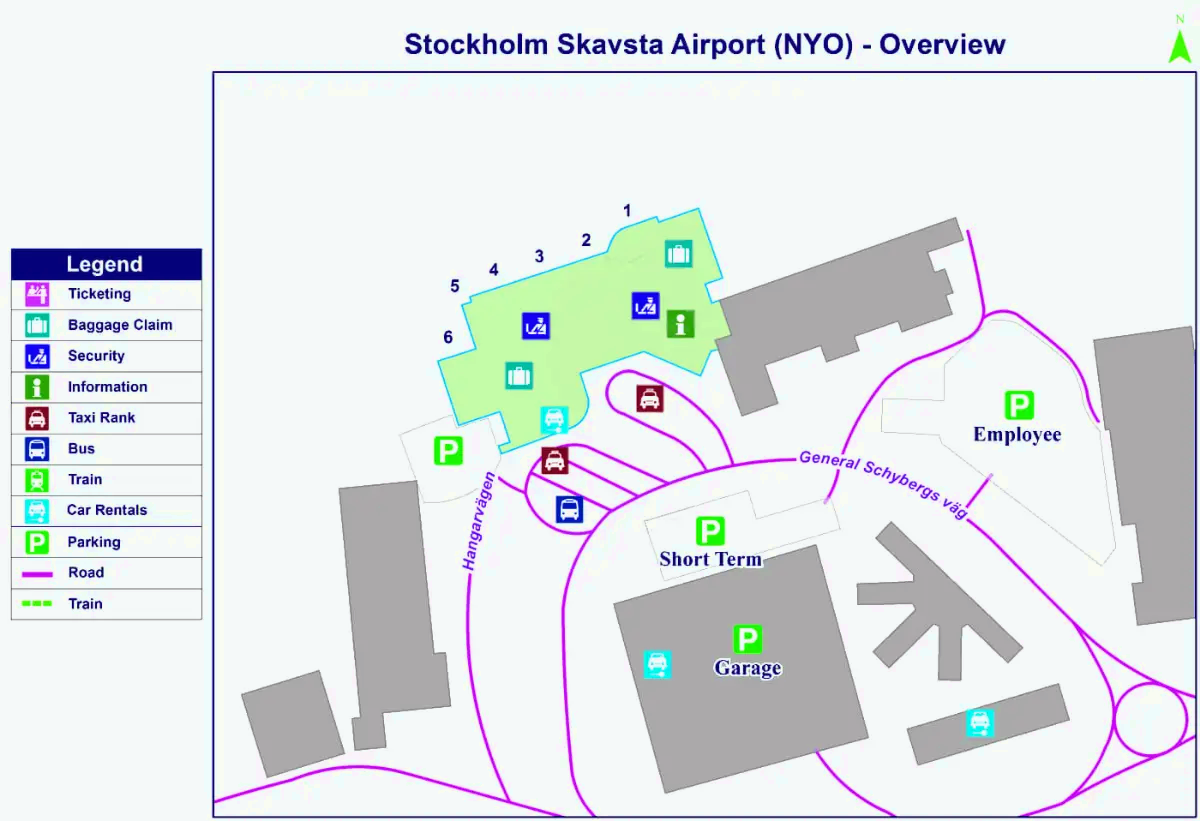 Stockholm Skavsta flyplass
