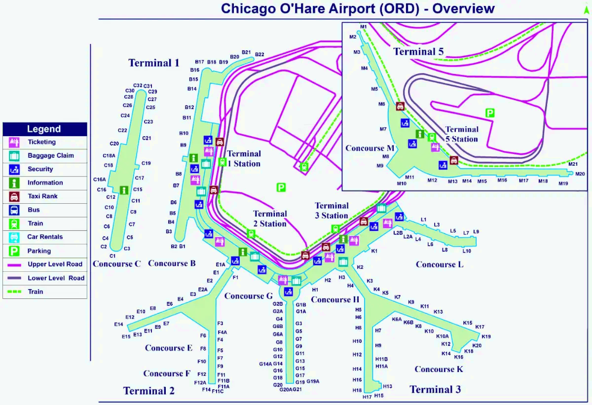 O'Haren kansainvälinen lentokenttä