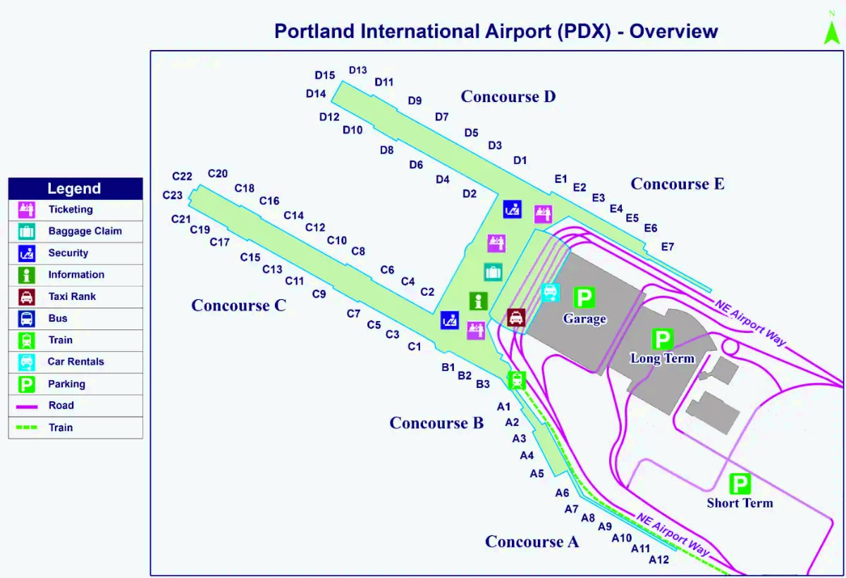 Portlandin kansainvälinen lentokenttä