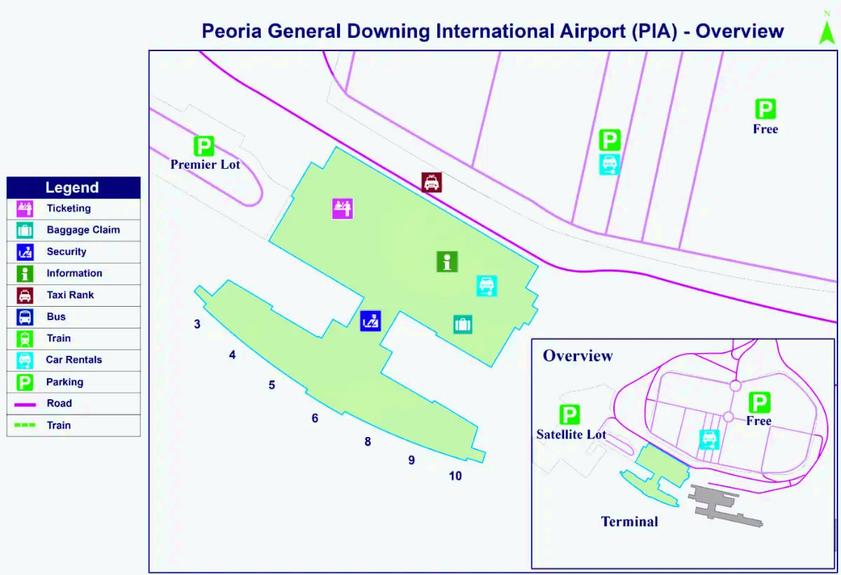 Aeroporto Internacional General Wayne A. Downing Peoria