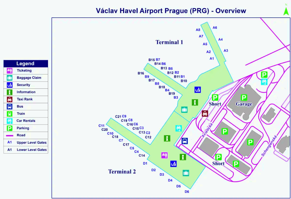 Václav Havel Lufthavn Prag