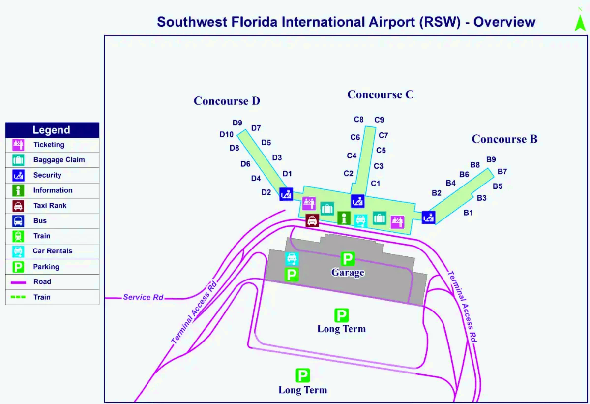 Międzynarodowe lotnisko na południowo-zachodniej Florydzie