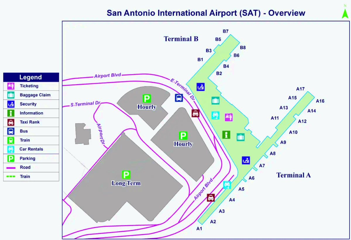 San Antonion kansainvälinen lentokenttä