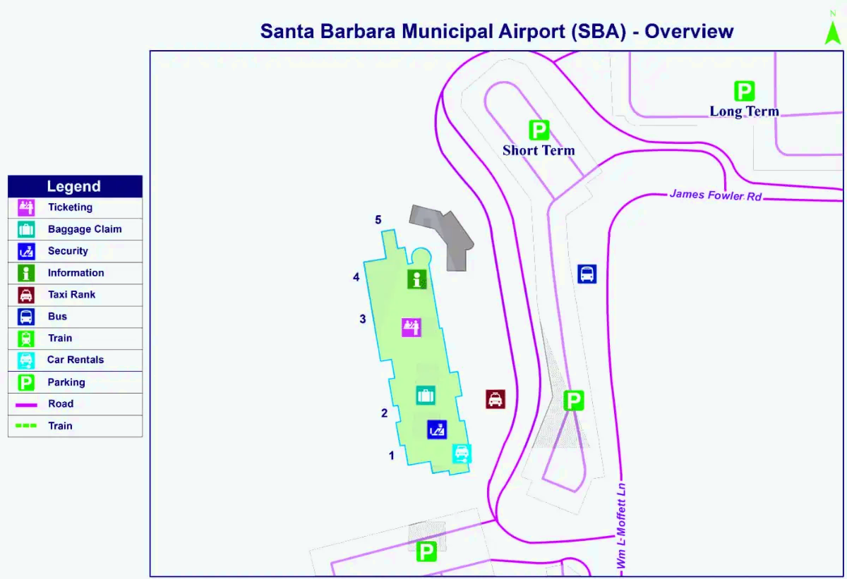 Santa Barbara kommunale flyplass