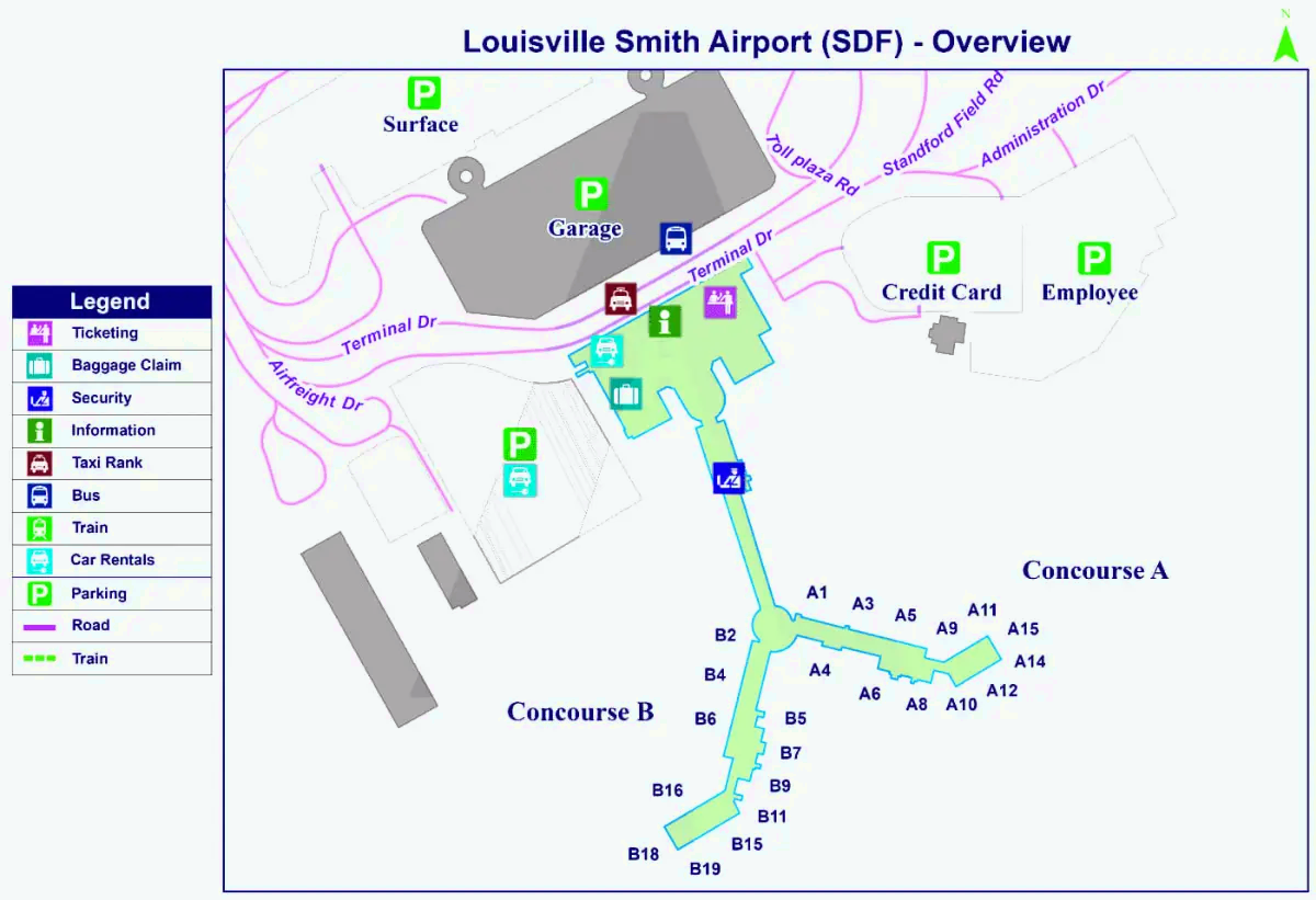 Louisville internationella flygplats
