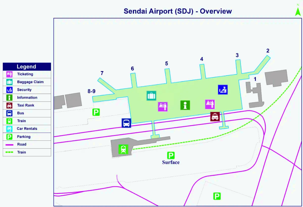 Luchthaven Sendai