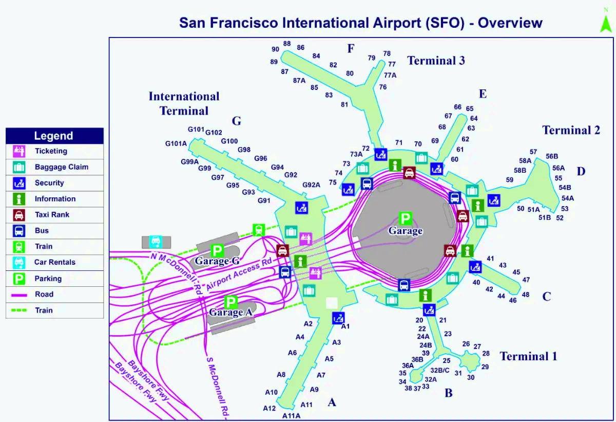 Aeroportul Internațional San Francisco