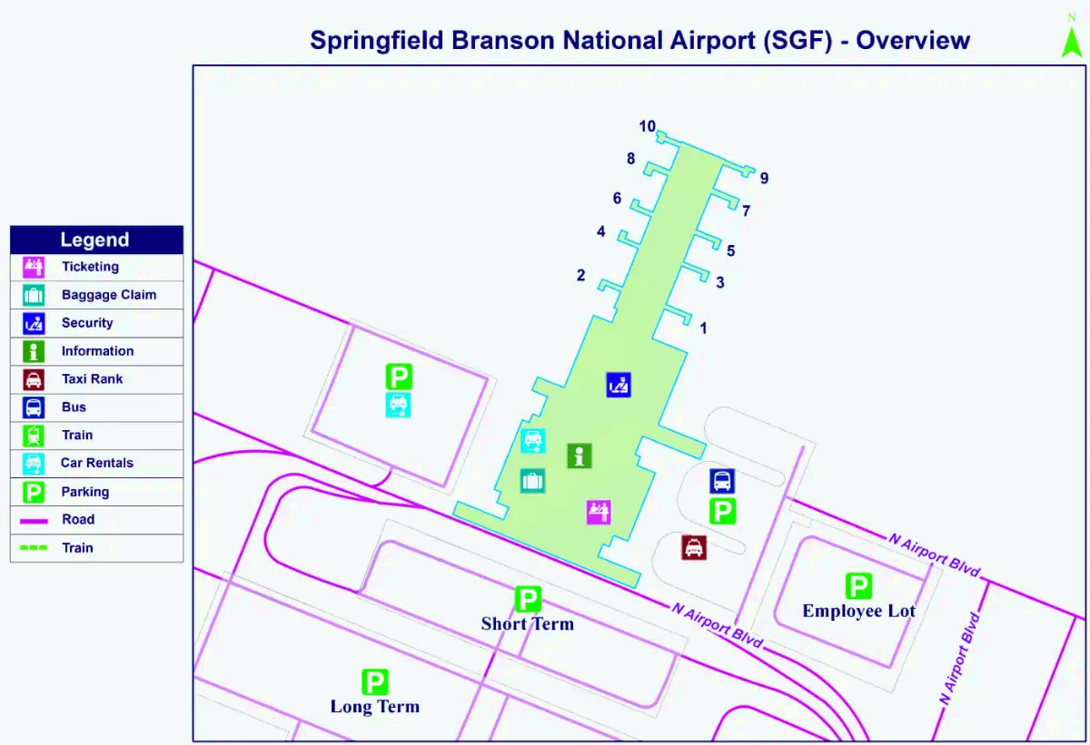 Springfield-Branson nasjonale flyplass