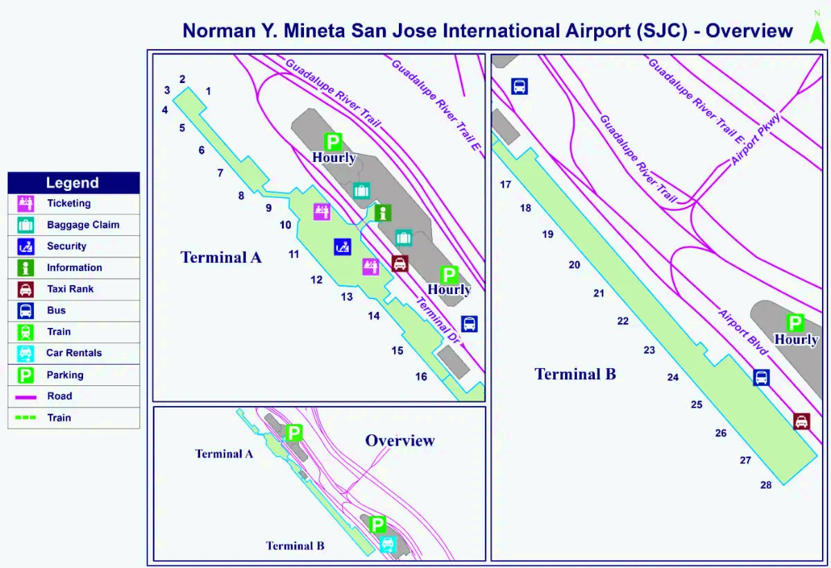 Internationaler Flughafen Norman Y. Mineta San José