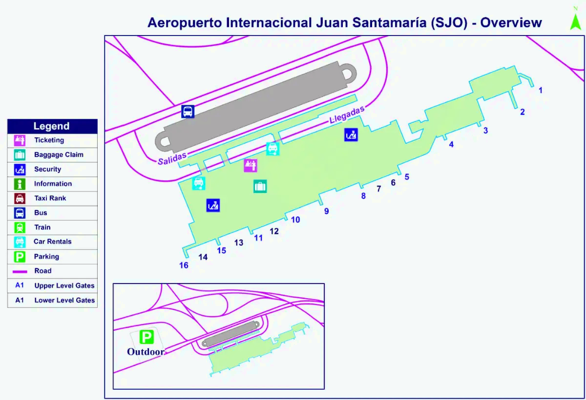 Juan Santamaría Internationale Lufthavn