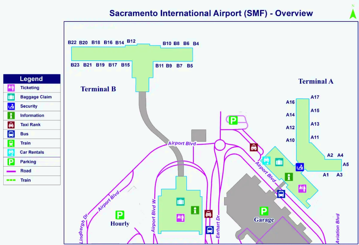Aéroport international de Sacramento