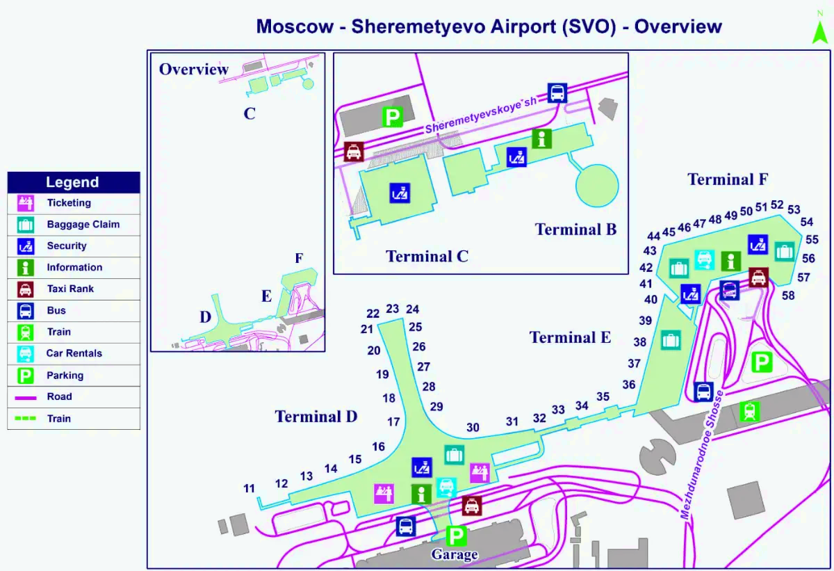 Internationaler Flughafen Scheremetjewo