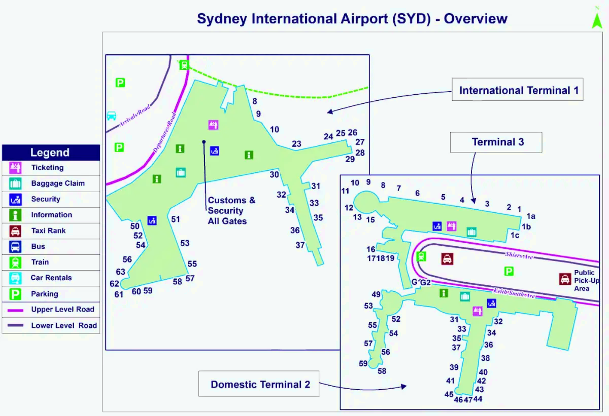 Aéroport Kingsford Smith de Sydney