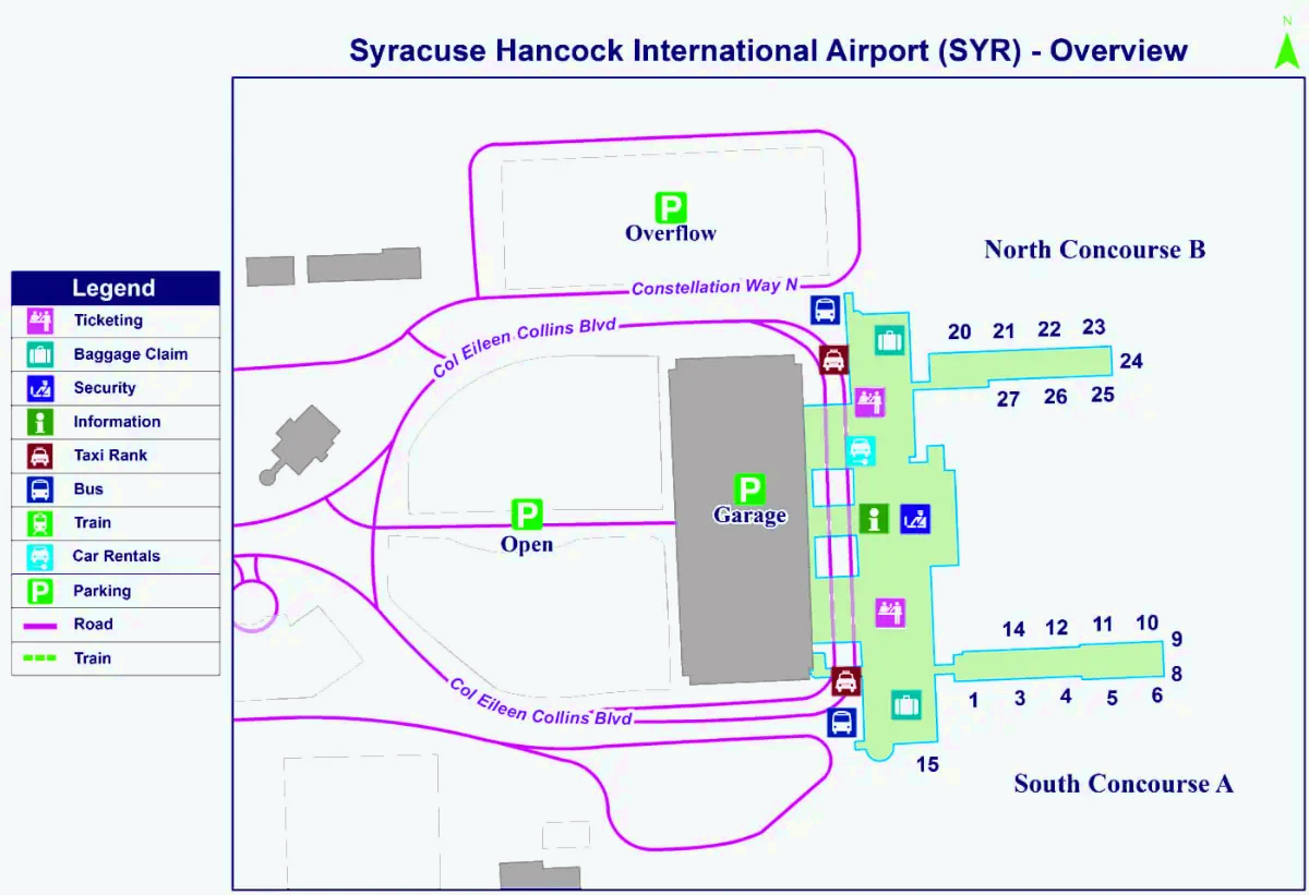 Mezinárodní letiště Syracuse Hancock