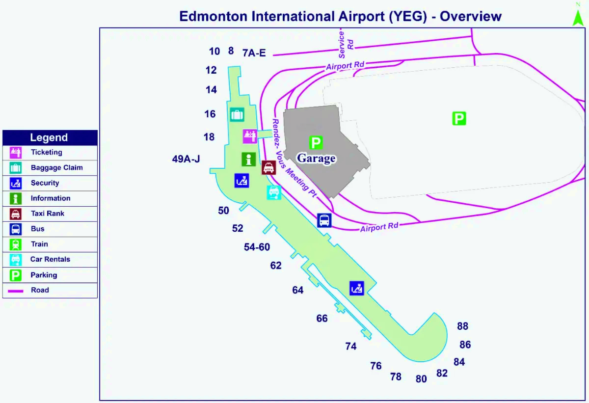 Edmontons internationella flygplats