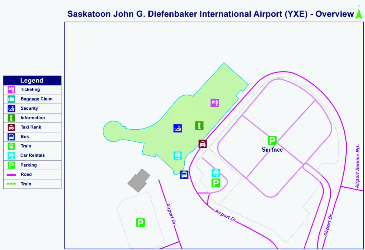 Saskatoon John G. Diefenbaker Uluslararası Havaalanı