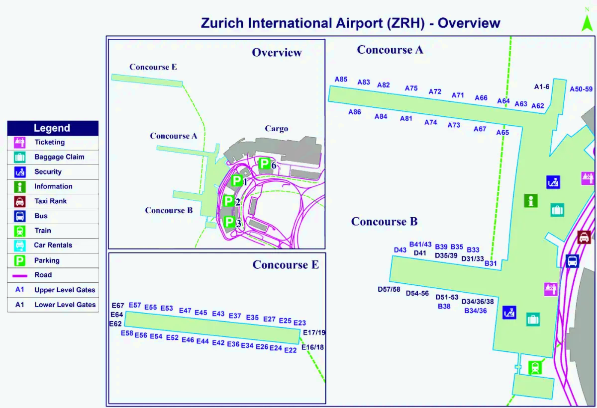 Zürich flyplass